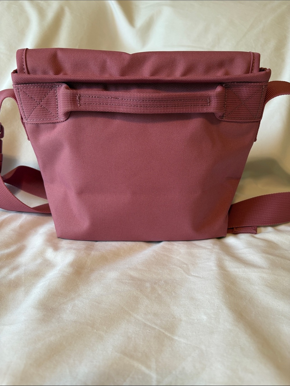 Herschel Supply Co Grade Mini Messenger Bag Nude Rose Pink Crossbody - Picture 2 of 13